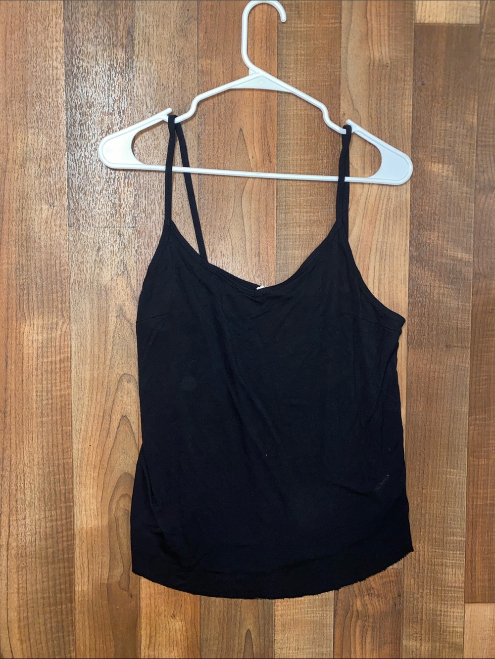Double Zero Black Spaghetti Strap Camisole